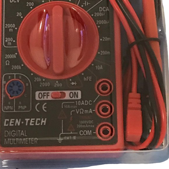 CENTECH Digital Multimeter, Electrical Tester, NEW - Picture 2 of 4